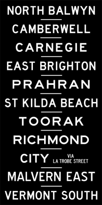 Prahran Tram Scroll